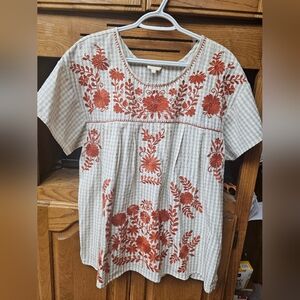 Layerz Embroidered Top